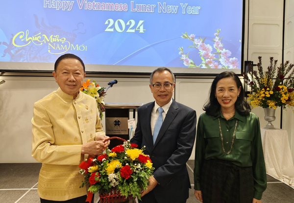 ประธานสภาธุรกิจไทย-เวียดนาม ร่วมงาน Vietnamese Lunar New Year 2024